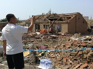 China Diterjang Tornado Langka, 6 Orang Tewas dan 190 Lainnya Luka