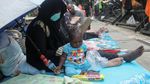 Begini Kondisi Anak-anak Pencari Suaka di Trotoar Jakpus