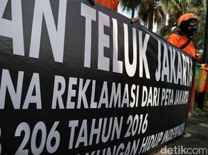 Walhi Tolak Reklamasi Teluk Jakarta