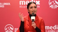Denada sengaja berbohong untuk menjaga kesehatan mental anaknya itu. Pool/Noel/detikFoto.