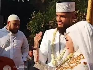 Diego Michiels Nikahi Cewek Berhijab dengan Maskawin Cincin Emas 10 Gram