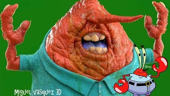 Dengan tangannya ia mampu mengubah kartun 2D disulap menjadi karater super realistis yakni dalam bentuk 3D (Foto: Instagram/Miguel Vasquez)