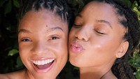 Keduanya memiliki suara yang merdu hingga membuat Beyonce tertarik untuk mengontrak Halle dan Chloe. Dok. Instagram/chloexhalle