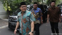 Cak Imin mengatakan kedatangannya untuk membicarakan gagasan PKB hingga pemerintahan ke depan. 