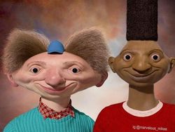 Tranformasi Tokoh Kartun Populer ke 3D, Unik atau Seram?