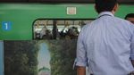 Potret Ahok Jajal MRT Jakarta Pertama Kali