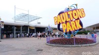 Inilah Peppa Pig World, terletak di taman rekreasi Paultons Park yang bertema keluarga babi lucu di Southampton, Inggris (Andi Saputra/detikcom)