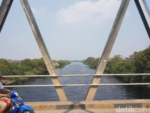 Sungai Ciujung Lebak Surut Siaga 2, Warga Diminta Tetap Waspada Banjir