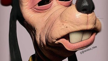 Pasalnya karya Vasquez dari awalnya lucu malah membuat ngeri melihatnya bagaikan monster. (Foto: Instagram/Miguel Vasquez)