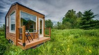 Rumah ini juga dilengkapi dengan teras yang apik dan menawan. Istimewa/Dok. Inhabitat.
