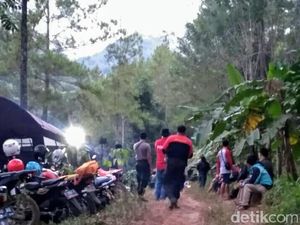 Jenazah yang Ditemukan di Bukit Piramid Tersangkut Pohon