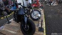 Modifikasi motor yang ditampilkan di Parjo 2019. Foto: Agung Pambudhy