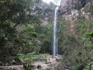 Celebrity on Vacation: Melepas Penat di Air Terjun Coban Rondo