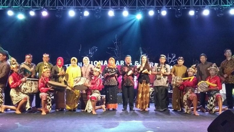Foto: Borobudur International Arts and Performance Festival (BIAPF) 2019 (Eko Susanto/detikcom) Foto: Borobudur International Arts and Performance Festival (BIAPF) 2019 (Eko Susanto/detikcom)