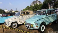Warna-warni mobil jadul di Parjo 2019. Foto: Agung Pambudhy
