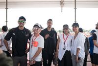 Perdana Nonton MXGP, Sophia Latjuba Takjub Lihat Aksi Crosser Dunia