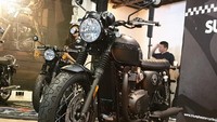 Bonneville T120 Ace dan Bonneville T120 Diamond merupakan varian limited edition. Foto: Dok. Triumph