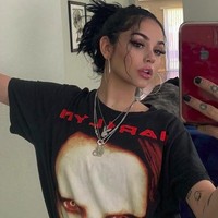 Seperti dikutip Straits Times, Maggie ditangkap perlihal izin konser. Kabarnya, dia tidak melakukan izin untuk menggelar show di Malaysia.  Foto: dok. Instagram, Getty Images