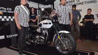 Indonesia dapat kuota T120 Ace 3 unit. Dan T120 Diamond 2 unit, jelas Komisaris PT GAS Motorcycle Hari Triadji. Foto: Dok. Triumph