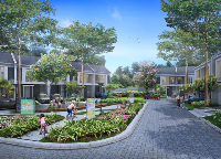 Cluster 'Smart Home' 2 Lantai Rp 1 M Dekat Stasiun MRT