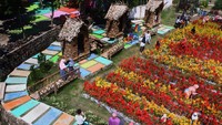 Masih disuasana libur sekolah, lokasi ini langsung menjadi salah satu tempat favorit.