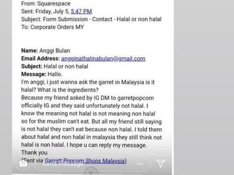 Netizen Heboh Garrett Popcorn Tidak Halal Ini Penjelasannya