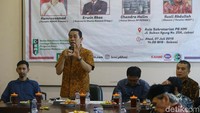 Dalam diskusi ini para pembicara membahas mengenai prospek ekonomi di Indonesia pasca Pemilu 2019.