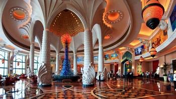 Atlantis The Palm Resor dibuka pada 24 September 2008 sebagai perusahaan patungan antara Kerzner International Holdings Limited dan Istithmar. Foto: via Brainberries