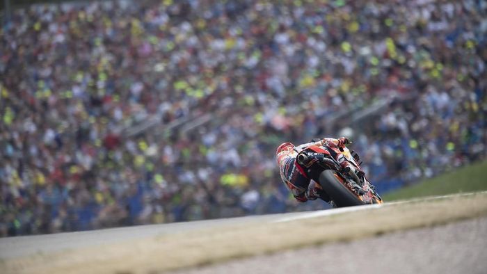 JUDI ONLINE Marc Marquez melanjutkan dominasi di MotoGP. (Foto: Mirco Lazzari gp/Getty Images)