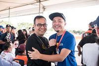 CEO MXGP Indonesia Irwansyah dan Omesh