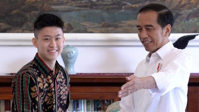 Momen Rich Brian Ngobrol soal Musik Bareng Jokowi