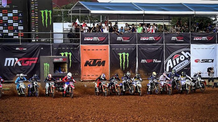 Tim Gajser juara MXGP Palembang. (Foto: MXGP) Tim Gajser juara MXGP Palembang. (Foto: MXGP)