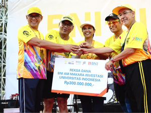 BNI UI Half Marathon 2019 Himpun Dana Bantu Mahasiswa Tetap Kuliah
