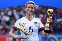 Fakta Menarik Megan Rapinoe, Pesepakbola Wanita Terbaik Dunia 2019