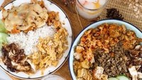Di Ayam Bengkel Prekkkk bisa coba menu ayam geprek yang disajikan dengan samyang hingga mie instan. Soal harga, geprekan di sini juga murah meriah.  Foto: istimewa