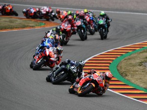 MotoGP Jerman Sangat Menantang: Berlangsung 2 Jam, Banyak Tikungan ke Kiri