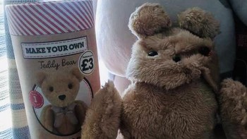 Berharap boneka beruang yang imut dan lucu, nyatanya kok malah seram dan sangar. (Foto: Reddit via Brightside)