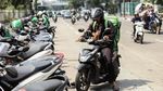 Lagi, Ojol Kuasai Jalan Mangga Dua