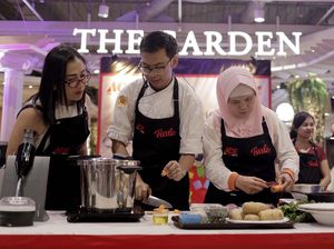 Serunya Ketika Ibu-ibu Ikut Pelatihan Memasak