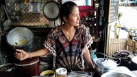 Mon adalah salah satu etnis pertama yang mendiami wilayah delta Myanmar sebelah timur setelah bermigrasi dari China lebih dari 1.000 tahun yang lalu (John McMahon/BBC)