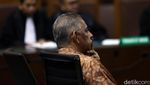Ekspresi Sofyan Basir Saat Eksepsinya Ditolak Hakim