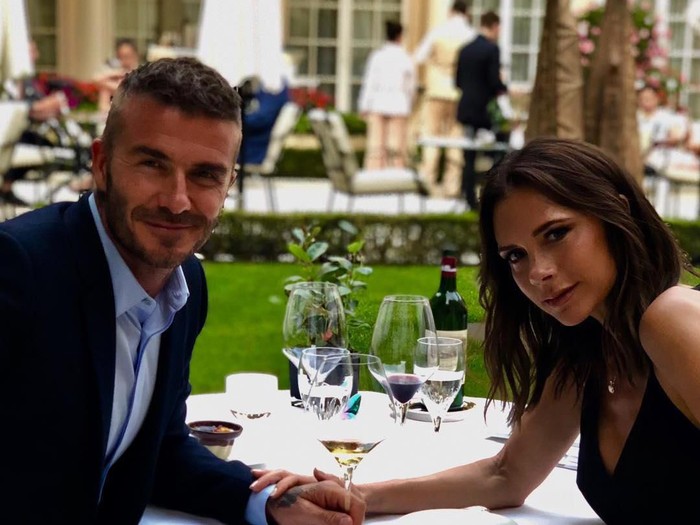 Victoria dan David Beckham Victoria dan David Beckham