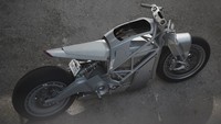 Saking kerennya, motor listrik ini juga mendapat predikit menjadi motor dengan desain motor listrik masa depan. Karena motor ini mengubah seluruh frame motor menggunakan motor aerospase-grade alumunium, yang menonjolkan baterai, charger, dan motor listrik. Foto: Pool (visordown)