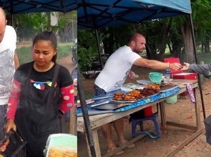 Buronan Ini Berhasil Ditangkap Setelah Viral Jualan Ayam Panggang