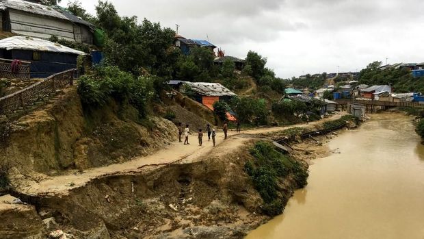 Situasi di kamp pengungsi Rohingya di Bangladesh