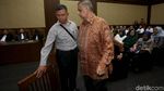 Ekspresi Sofyan Basir Saat Eksepsinya Ditolak Hakim