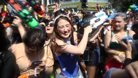 Festival air ini pun jadi salah satu perayaan yang paling dinanti sepanjang musim panas. Chung Sung-Jun/Getty Images.