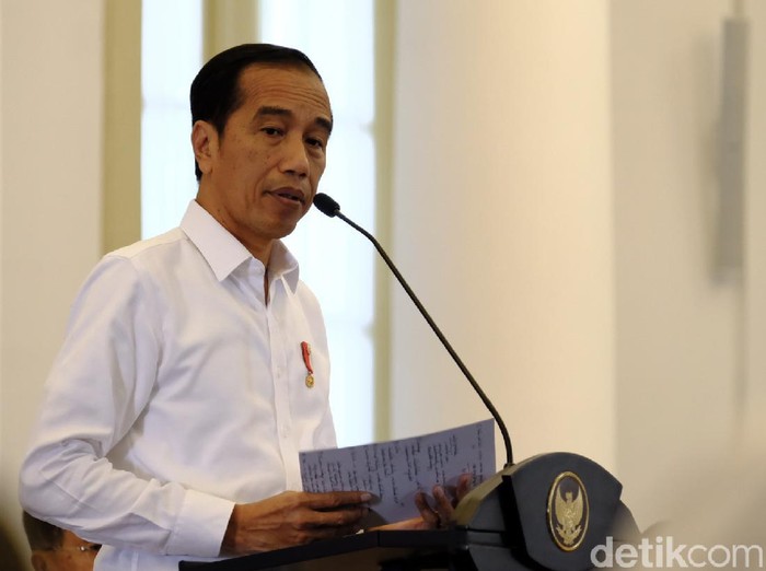 Presiden Jokowi gelar sidang kabinet paripurna di Istana Bogor