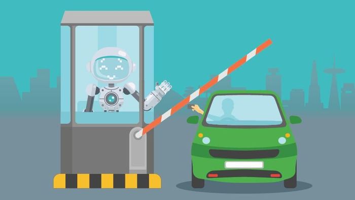 Penjaga Tol Diganti Robot Penjaga Tol Diganti Robot