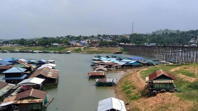 Potret Kota Tenggelam di Thailand